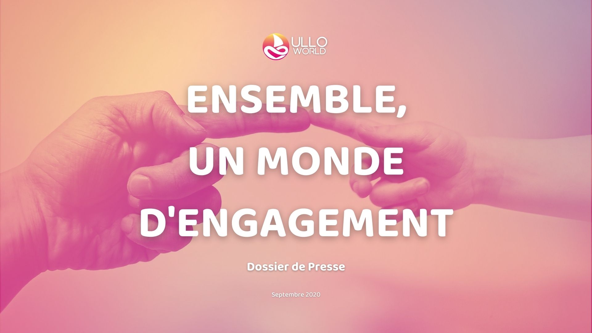 Dossier de presse, de la start-up Ullo.